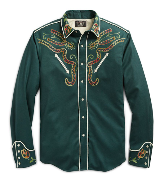 RRL Ralph Lauren western shirt The Chic Geek menswear top picks