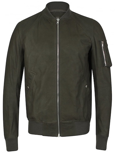 rick owens bomber jacket hervia  buyer's guide