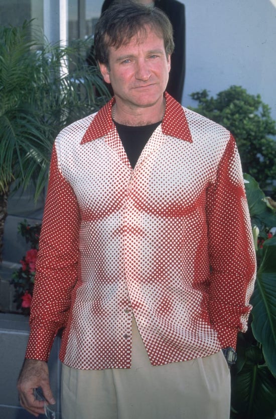 Robin Williams Y Project Jean Paul Gaultier shirt
