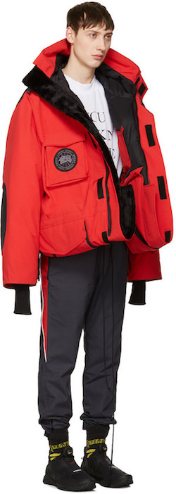 Canada Goose parka Vetements how to wear The Chic Geek