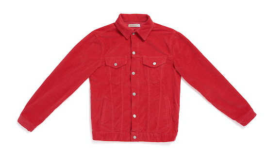 The Cords & Co Swedish Corduory company red jacket