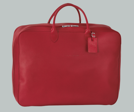 menswear Christmas wish list Longchamp leather suitcase