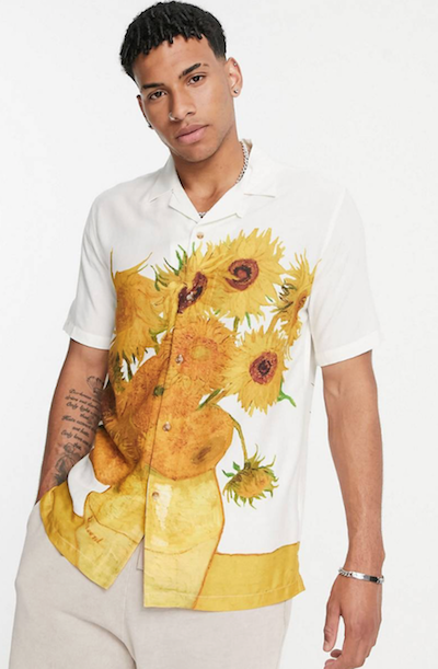 Vincent van gigh asos design shirt