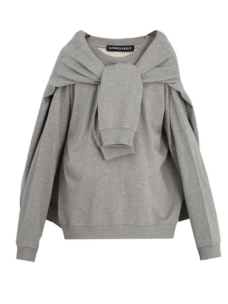 y Project grey sweatshirt Matchesfashion.com SS18 Top menswear of the season